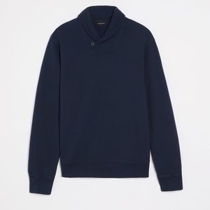 Frank and Oak Good Cotton Fleece Shawl Collar
